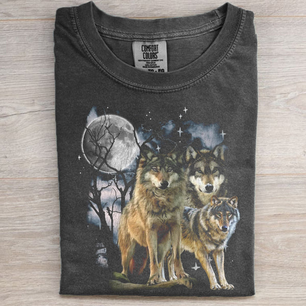 Wolf 90s Vintage Graphic T-shirt