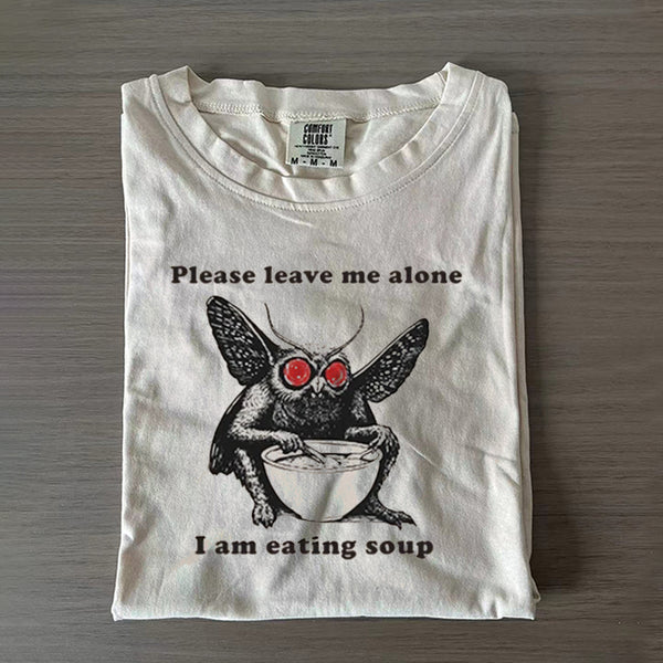 Mothman Eating Soup T-shirt