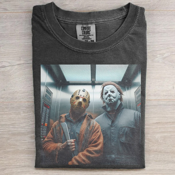 Vintage Horror Graphic T-Shirt