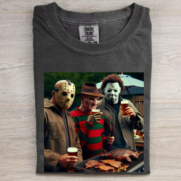 Vintage Horror Graphic T-shirt
