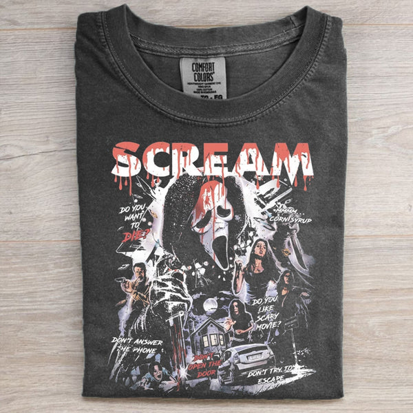 Scream Vintage Horror T-Shirts