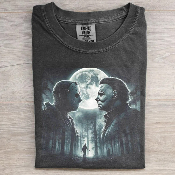 Vintage Horror Graphic T-Shirt