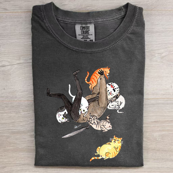 Vintage Horror Graphic T-shirt